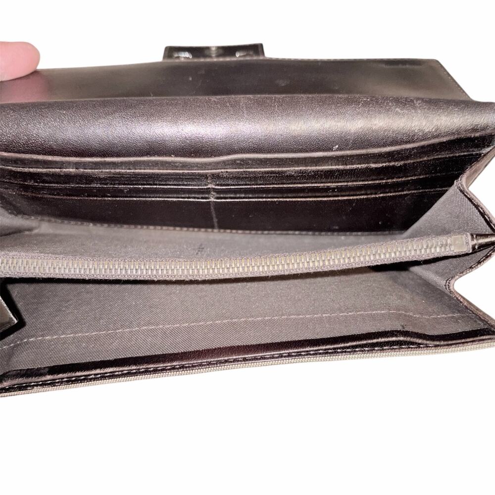 Fendi Zucca Canvas Leather Bifold Wallet | Brown FF Monogram - Picture 6 of 11
